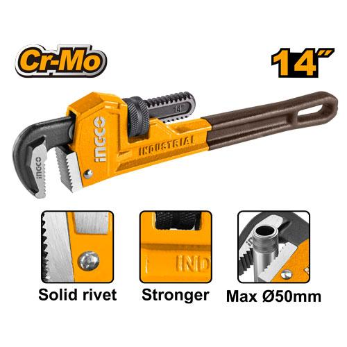 LLAVE STILSON INGCO 14" Cr-Mo INDUSTRIAL