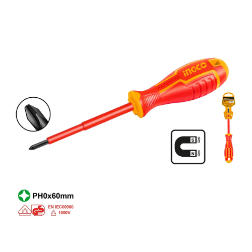 DESTORNILLADOR C/ AISLAMIENTO PHILLIPS PH1*80 Cr-V
