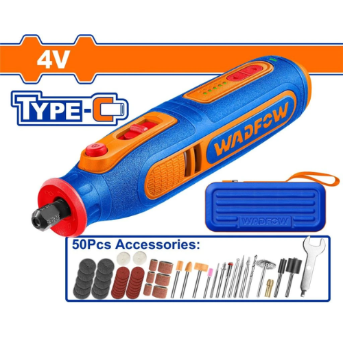 MINITORNO DREMEL WADFOW 4V TIPO-C 50PCS ACCESORIOS + ESTUCHE