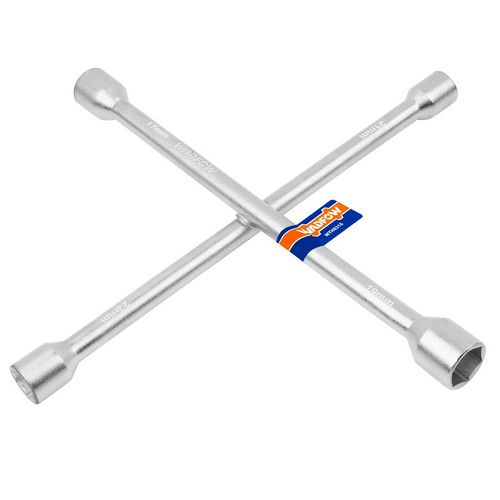 LLAVE CRUZ WADFOW 16" ACERO CK45 17-19-21-23MM TRATAMIENTO TÉRMICO