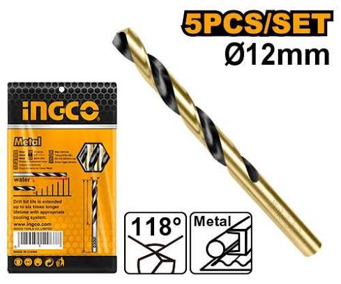 BROCA D/16MM HSS METAL 178MM/120MM 5PZS