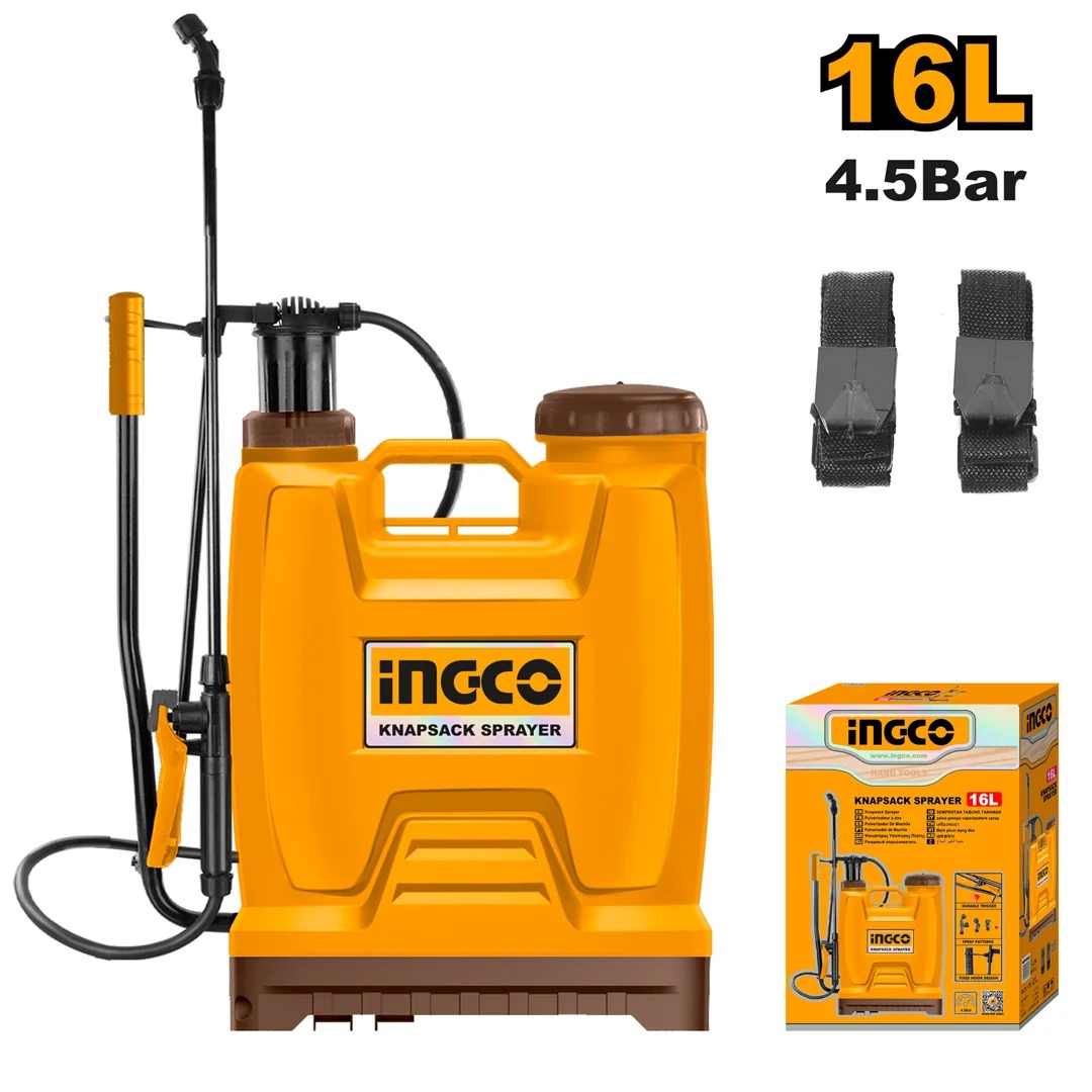 FUMIGADOR PULVERIZ MOCHILA 16L 4.5BAR