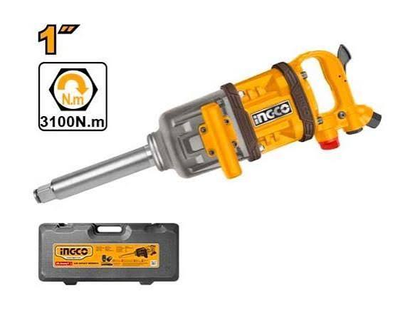 Llave De Impacto De Aire 3100Nm 25 mm (1 ")3600 rpm C/ MALETIN