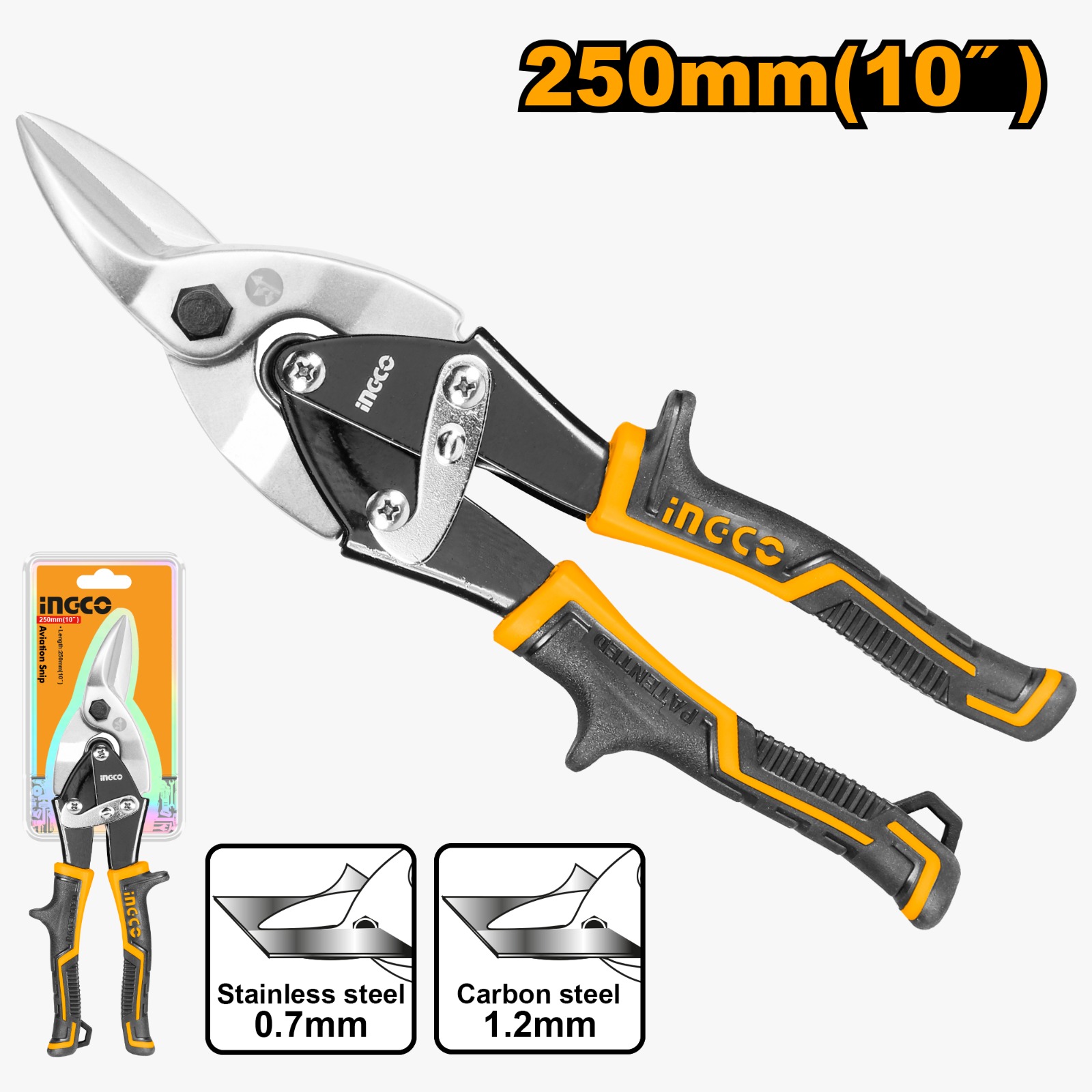 TIJERA AVIACION CORTE IZQUIERDO 10″