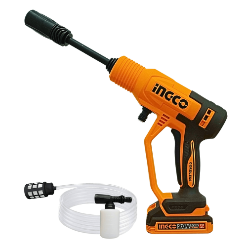Foto adicional de HIDROLAVADORA INGCO P20S 24.8BAR INALÁMBRICA 20V