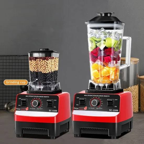 Foto adicional de LICUADORA MARYLAND ROJO 650W 220V/50HZ + VASO P/ TRITURAR GRANOS
